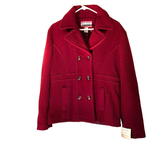 Che Bella Red Polyester Jacket. M - Picture 1 of 4